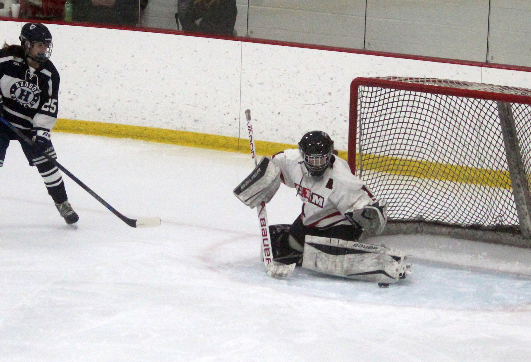 Hudson at Chi-Hi/Menomonie girls hockey 1-10-19